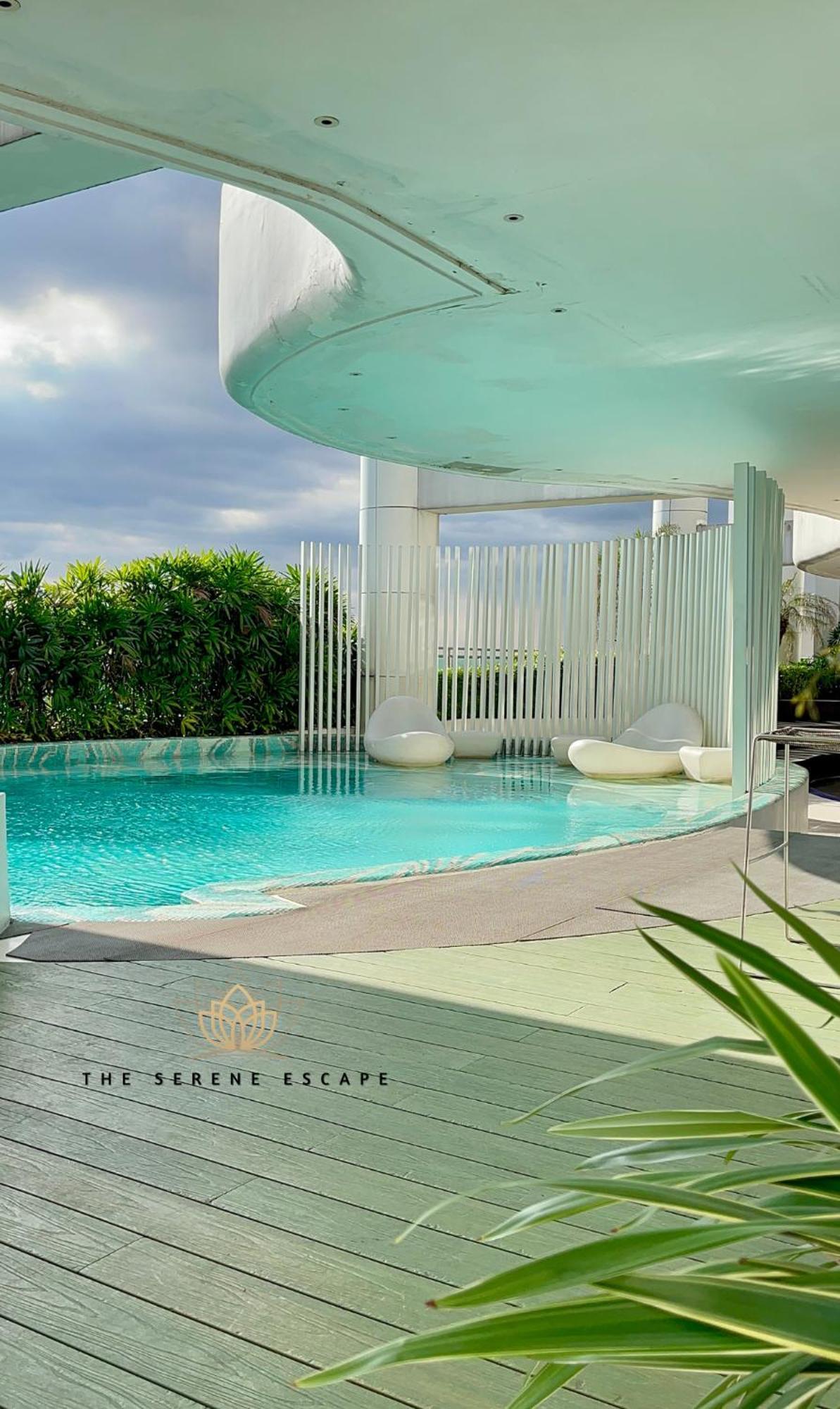 The Serene Escape Rockwell Makati City View 1Br Daire Manila Dış mekan fotoğraf